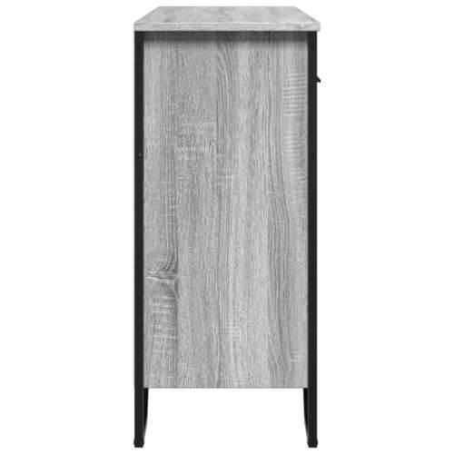 Komoda siva boja hrasta 97x32,5x74,5 cm od konstruiranog drva - Sivi hrast sonoma 1 Cijena