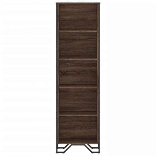 Regal za knjige boja hrasta 50x31x169 cm konstruirano drvo - Smeđi hrast 1 169 cm 50 cm Cijena