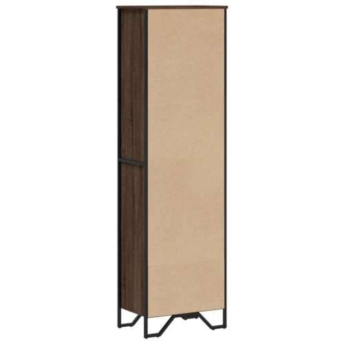 Regal za knjige boja hrasta 50x31x169 cm konstruirano drvo - Smeđi hrast 1 169 cm 50 cm Cijena