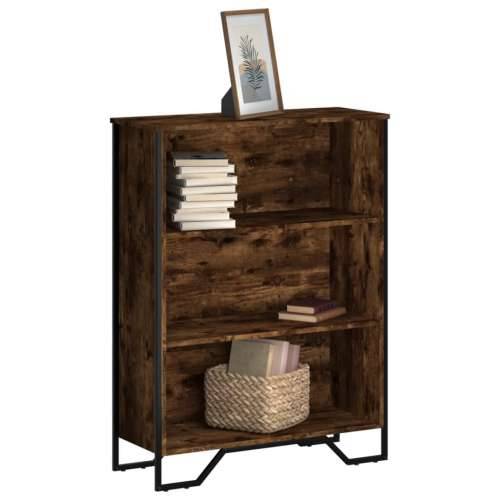 Regal za knjige boja hrasta 80x31x106 cm konstruirano drvo - Dimljeni hrast 1 106 cm 80 cm Cijena