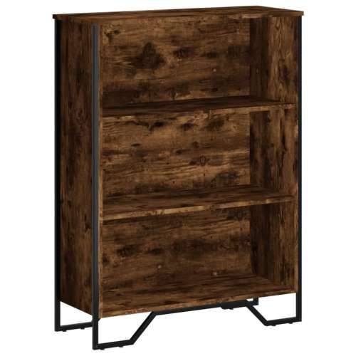 Regal za knjige boja hrasta 80x31x106 cm konstruirano drvo - Dimljeni hrast 1 106 cm 80 cm Cijena
