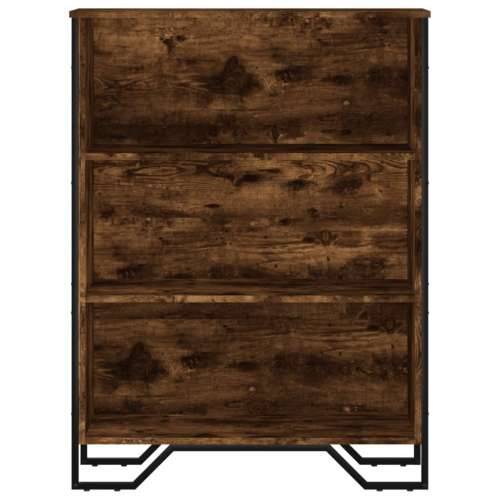 Regal za knjige boja hrasta 80x31x106 cm konstruirano drvo - Dimljeni hrast 1 106 cm 80 cm Cijena