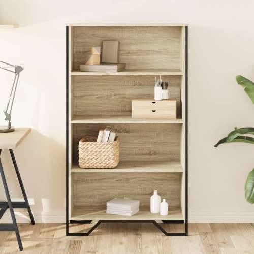 Regal za knjige boja hrasta 80x31x137,5 cm konstruirano drvo - sonoma hrast 1 137.5 cm 80 cm Cijena