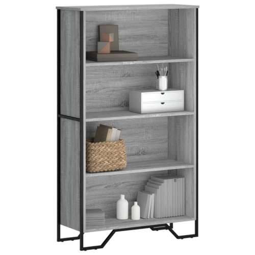 Regal za knjige boja hrasta 80x31x137,5 cm konstruirano drvo - Sivi hrast sonoma 1 137.5 cm 80 cm Cijena