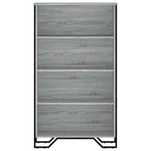 Regal za knjige boja hrasta 80x31x137,5 cm konstruirano drvo - Sivi hrast sonoma 1 137.5 cm 80 cm Cijena