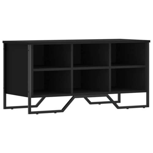 Ormarić za cipele crni 90 x 38 x 45,5 cm od konstruiranog drva - Crna 1 45.5 cm Cijena