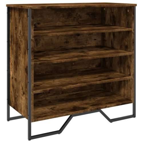 Ormarić za cipele boja hrasta 80 x 38 x 78 cm konstruirano drvo - Dimljeni hrast 1 Cijena