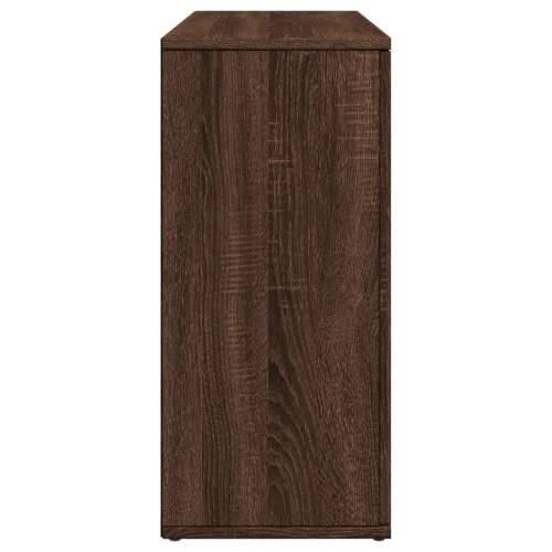 Komoda boja smeđeg hrasta 90,5 x 29,5 x 65 cm konstruirano drvo Cijena
