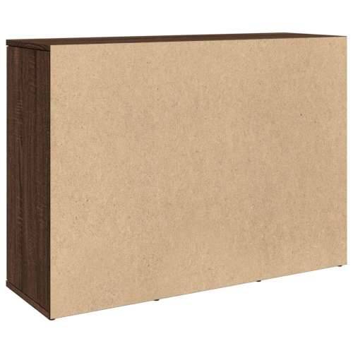 Komoda boja smeđeg hrasta 90,5 x 29,5 x 65 cm konstruirano drvo Cijena