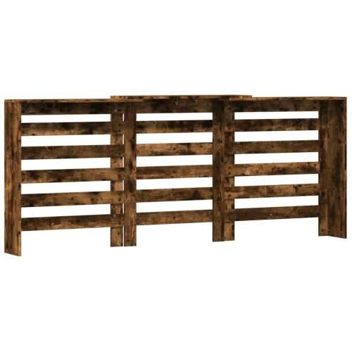 Maska za radijator - Pokrov za radijator hrasta sonome 205x21,5x83,5 cm - Dimljeni hrast 205 x 21.5 x 83.5 cm 1 vodoravne letvic Cijena