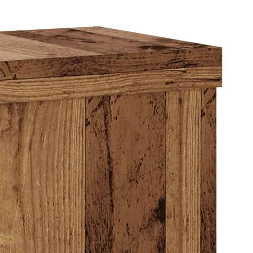 Stalci za biljke 2 kom boja staro drvo 10x10x18 cm drveni - Staro drvo 10 x 10 x 18 cm 2 Cijena