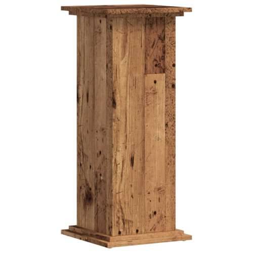 Stalak za biljke boja starog drva 33 x 33 x 80 cm drveni - Staro drvo 33 x 33 x 80 cm 1 Cijena