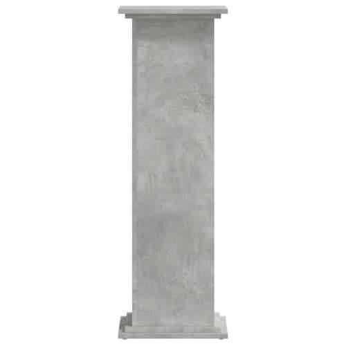 Stalak za biljke boja betona 33 x 33 x 100 cm konstruirano drvo - Beton siva 33 x 33 x 100 cm 1 Cijena