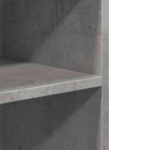 Bočni stolić s kotačima siva boja betona 55x60x78 cm drveni - Beton siva 1 Cijena