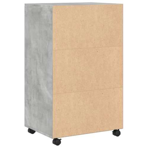 Pomični ormarić siva boja betona 55x40x91 cm konstruirano drvo - Beton siva 1 Cijena