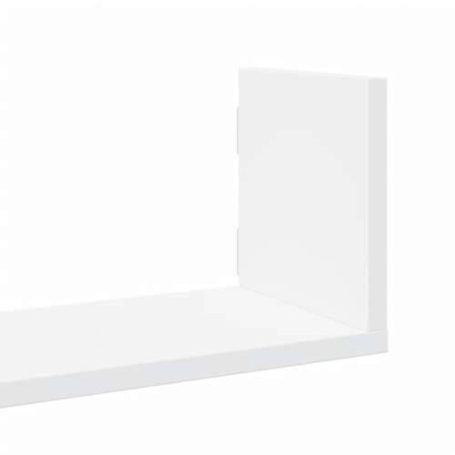 Zidne police 3 kom bijele 58 x 18 x 18 cm konstruirano drvo - Bijela 58 x 18 x 18 cm 1 Cijena