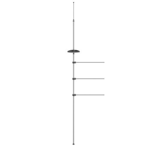 Držač za ručnike 47 x 280 cm aluminijski Cijena