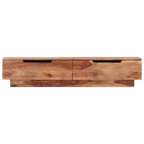 TV ormarić 145 x 30 x 30 cm od masivnog drva Cijena
