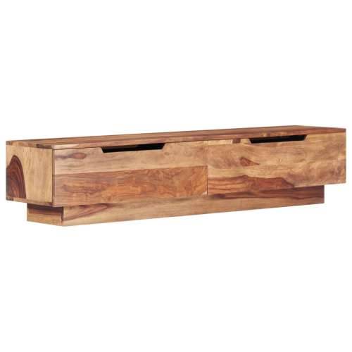 TV ormarić 145 x 30 x 30 cm od masivnog drva Cijena