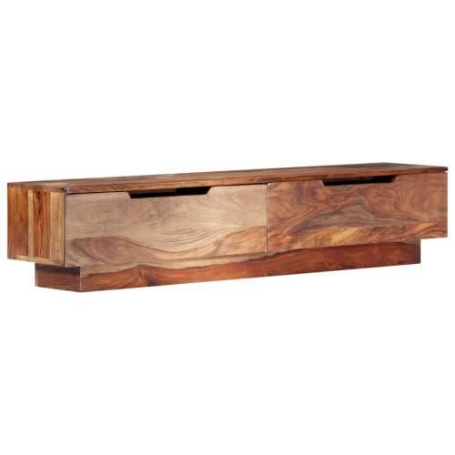 TV ormarić 145 x 30 x 30 cm od masivnog drva Cijena