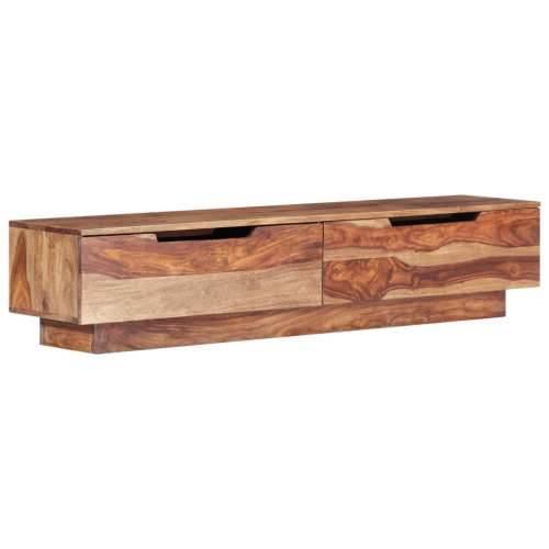 TV ormarić 145 x 30 x 30 cm od masivnog drva Cijena