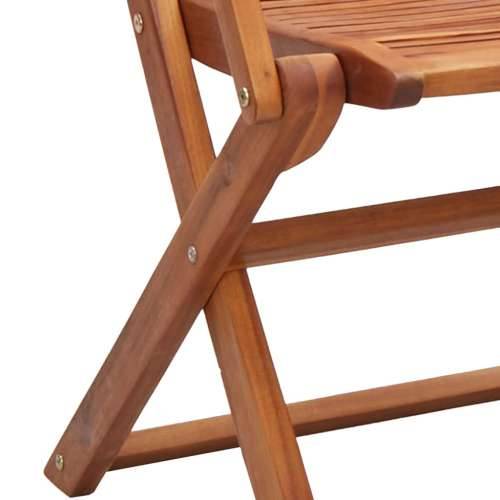 Sklopive vrtne stolice 6 kom 57x66x95 cm masivno drvo bagrema 6 S naslonom za ruke Cijena