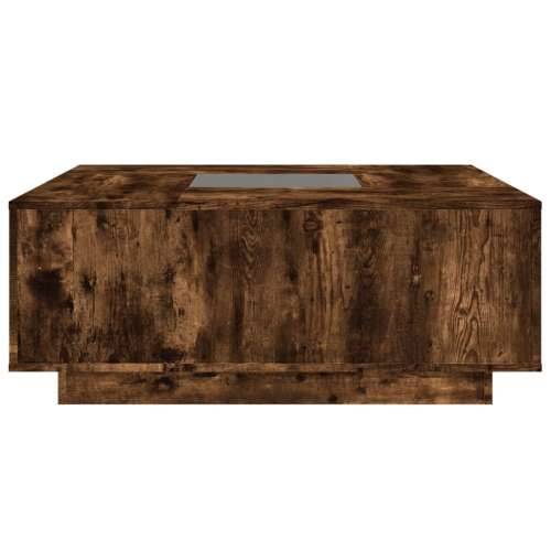 Stolić s beskonačnim LED svjetlima boja hrasta 100x100x40 cm - Dimljeni hrast 100 x 100 x 40 cm 1 Cijena