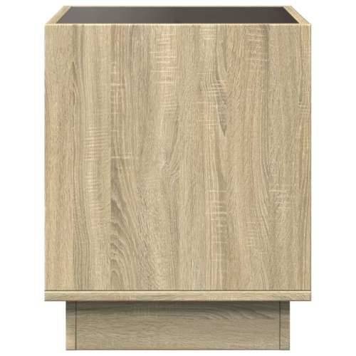 Noćni ormarić s beskonačnim LED boja hrasta sonome 50x50x50 cm - sonoma hrast 50 x 50 x 50 cm 1 Cijena