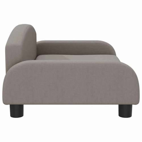 Krevet za pse smeđesivi 70 x 45 x 30 cm od tkanine - Sivo-smeđa 70 x 45 x 30 cm tkanina Cijena