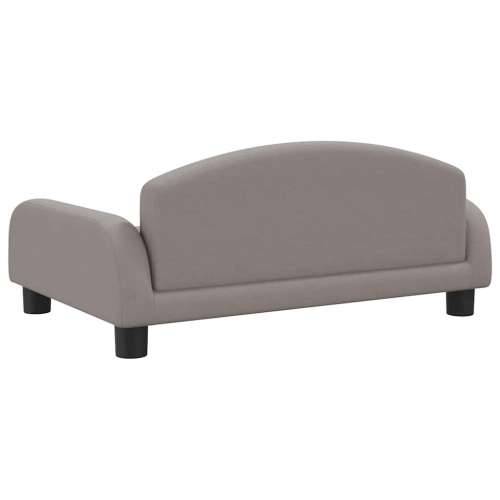 Krevet za pse smeđesivi 70 x 45 x 30 cm od tkanine - Sivo-smeđa 70 x 45 x 30 cm tkanina Cijena