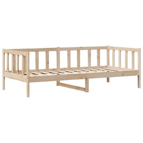 Dnevni krevet s ladicama bez madraca 90x200 cm masivno drvo - Prirodna 90 x 200 cm Cijena
