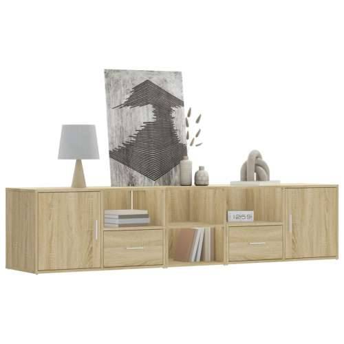 Kutni ormarić boja hrasta sonome 200x40x45 cm konstruirano drvo - sonoma hrast 1 Cijena