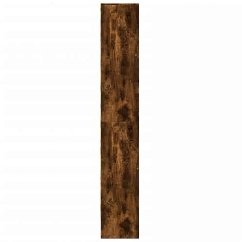 Visoka komoda LED boja hrasta 69x32,5x200 cm konstruirano drvo Dimljeni hrast 1 69 cm Cijena