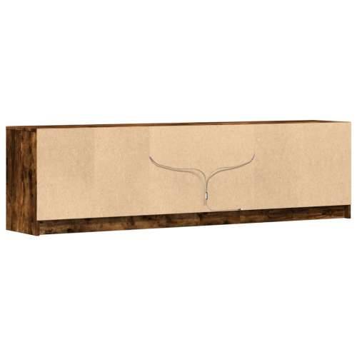 TV ormarić s LED svjetlima boja hrasta 180x34x50 cm drveni - Dimljeni hrast 1 180 cm Cijena