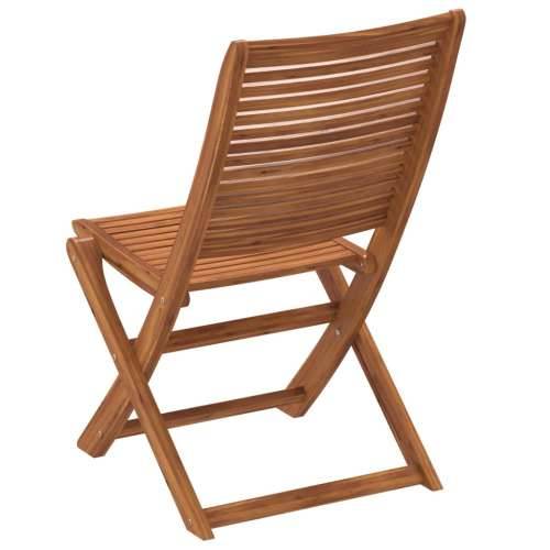 Sklopive vrtne stolice 8 kom 51x66x95 cm masivno drvo bagrema - 8 Bez naslona za ruke Cijena