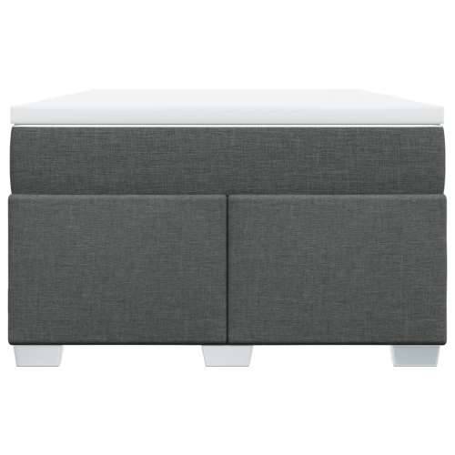 Krevet box spring s madracem tamnosivi 120 x 190 cm tkanina - Tamno siva 120 x 190 cm Cijena