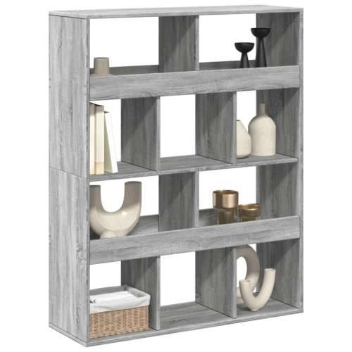 Paravan - Sobna pregrada boja hrasta 100x33x125,5 cm konstruirano drvo - Sivi hrast sonoma 1 125.5 cm Cijena