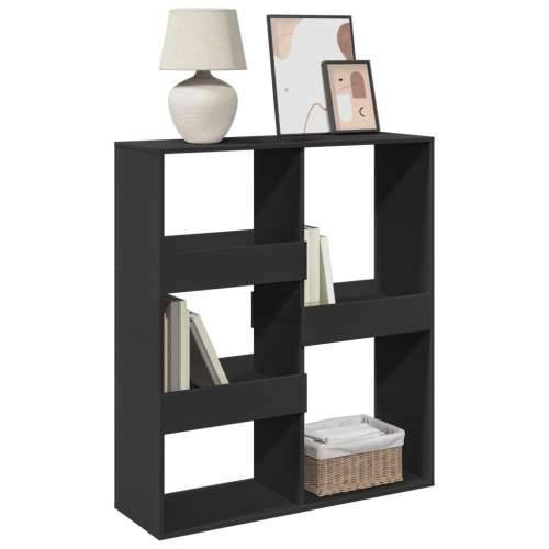 Paravan - Sobna pregrada crna 100x33x115 cm konstruirano drvo - Crna 1 115 cm Cijena