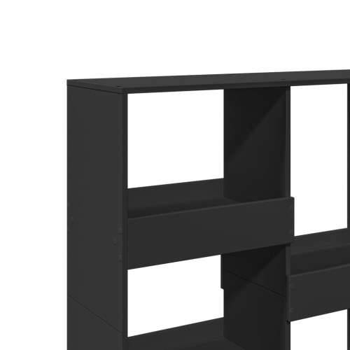 Paravan - Sobna pregrada crna 100x33x115 cm konstruirano drvo - Crna 1 115 cm Cijena