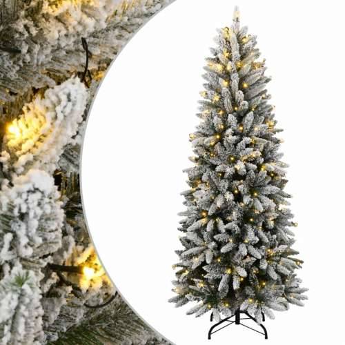 Umjetno božićno drvce s 300 LED žarulja i snijegom 180 cm - 180 cm 1 s LED svjetlima Cijena
