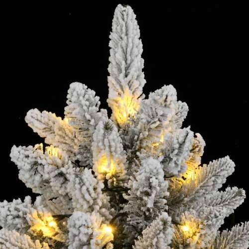Umjetno božićno drvce s 300 LED žarulja i snijegom 180 cm - 180 cm 1 s LED svjetlima Cijena