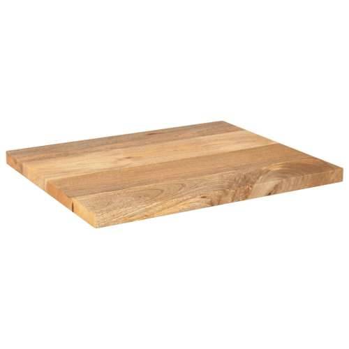 Stolna ploča 60x50x3,8 cm pravokutna od masivnog drva manga - Drvo manga (prirodno) 60 x 50 cm 1 38 mm Cijena