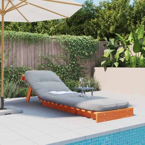 Futon na razvlačenje s madracem smeđi 60 x 206 x 11 cm borovina - Voštano smeđa 60 x 206 x 11 cm Cijena