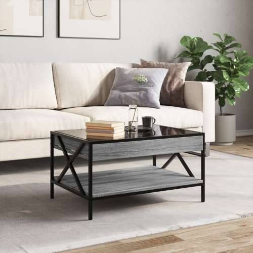Stolić s beskonačnim LED svjetlima boja hrasta 70x50x38 cm - Sivi hrast sonoma 70 x 50 x 38 cm 1 Cijena
