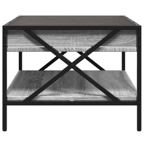 Stolić s beskonačnim LED svjetlima boja hrasta 70x50x38 cm - Sivi hrast sonoma 70 x 50 x 38 cm 1 Cijena