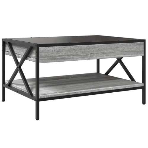 Stolić s beskonačnim LED svjetlima boja hrasta 70x50x38 cm - Sivi hrast sonoma 70 x 50 x 38 cm 1 Cijena