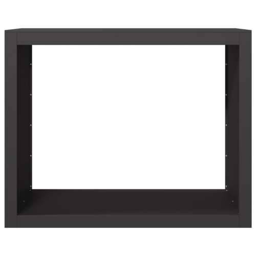 Stalak za drva za ogrjev crni 100x40x80 cm čelični - Čelik/crna 100 x 40 x 80 cm Cijena