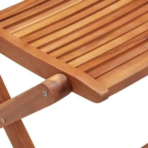 Sklopive vrtne stolice 6 kom 51x66x95 cm masivno drvo bagrema - 6 Bez naslona za ruke Cijena