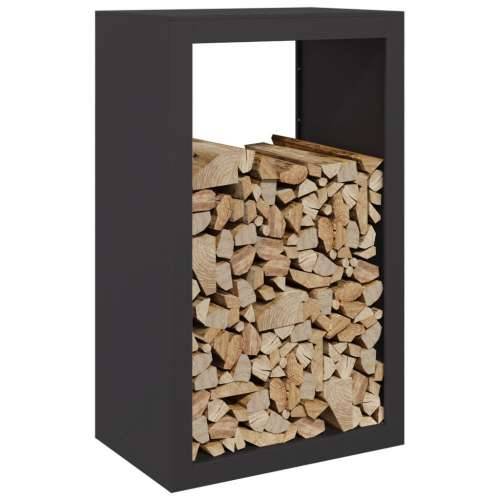 Stalak za drva za ogrjev crni 60x40x100 cm čelični - Čelik/crna 60 x 40 x 100 cm Cijena
