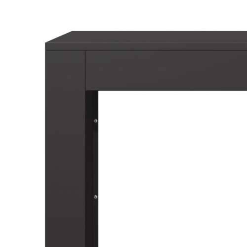 Stalak za drva za ogrjev crni 60 x 40 x 80 cm čelični - Čelik/crna 60 x 40 x 80 cm Cijena